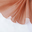 18ft Terracotta (Rust) Sheer Organza Wedding Arch Drapery Fabric, Window Scarf Valance