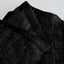 Lace 14ft Table Skirt Black Premium Pleated - Vintage Style for Parties