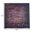 8ftx8ft Dark Red Vintage Brick Wall Vinyl Photo Shoot Backdrop
