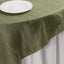 Taffeta 72"x72" Table Overlay Square Tablecloth Dusty Sage Green - Accordion Crinkle Table Cover