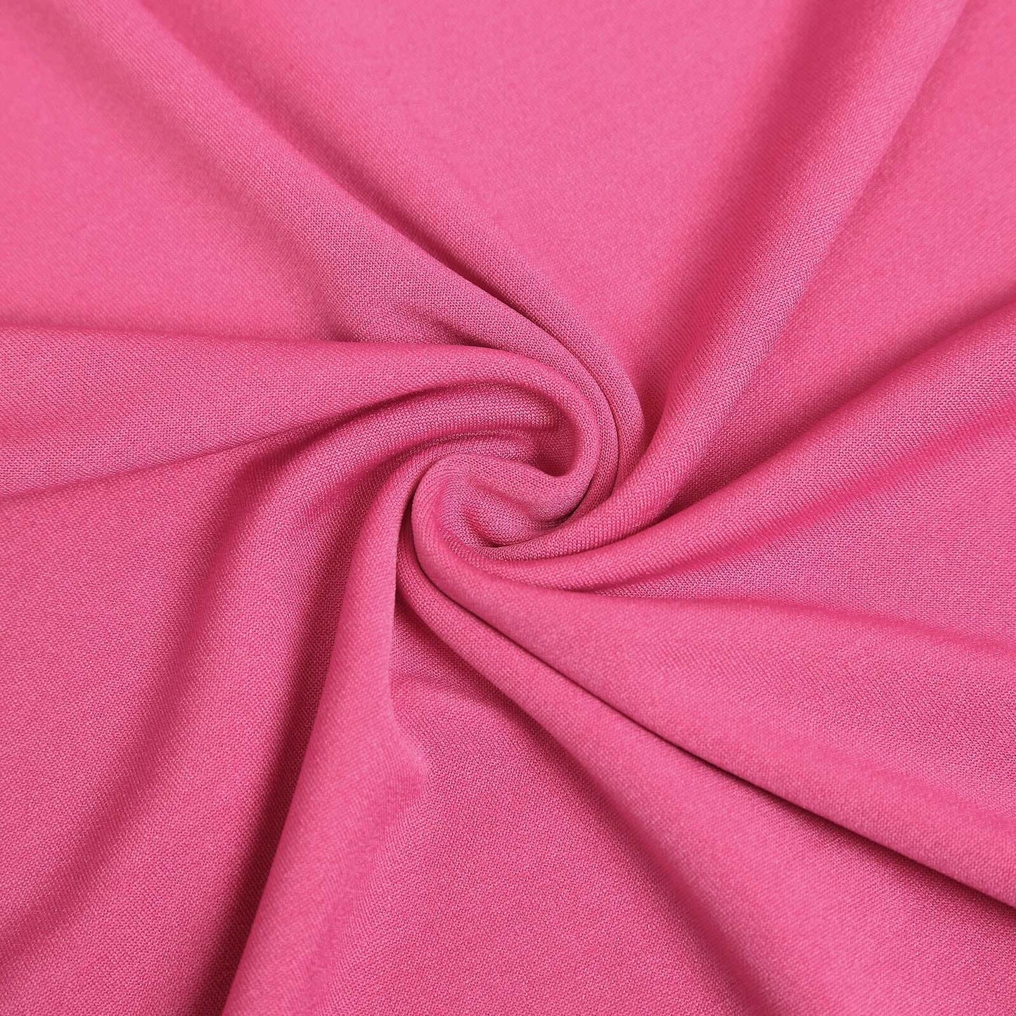 Set of 3 Matte Fuchsia Spandex Fitted Chiara Backdrop Stand Cover For Round Top Wedding Arch - 5ft, 6ft, 7ft