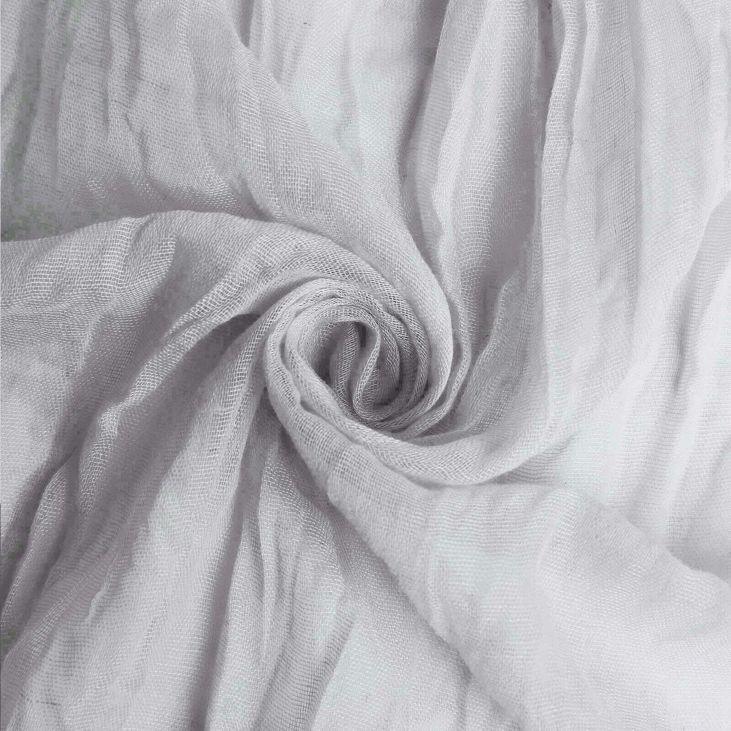 5 Pack Gauze Cheesecloth 24"x19" Napkins Silver Reusable Dinner Napkins