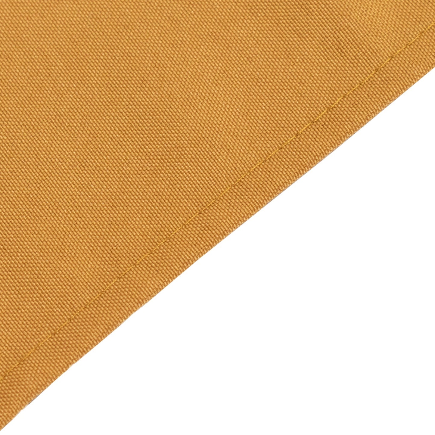 Premium Polyester 90"x132" Rectangle Tablecloth Gold - Seamless 220GSM Stain-Resistant Design for Luxurious Events