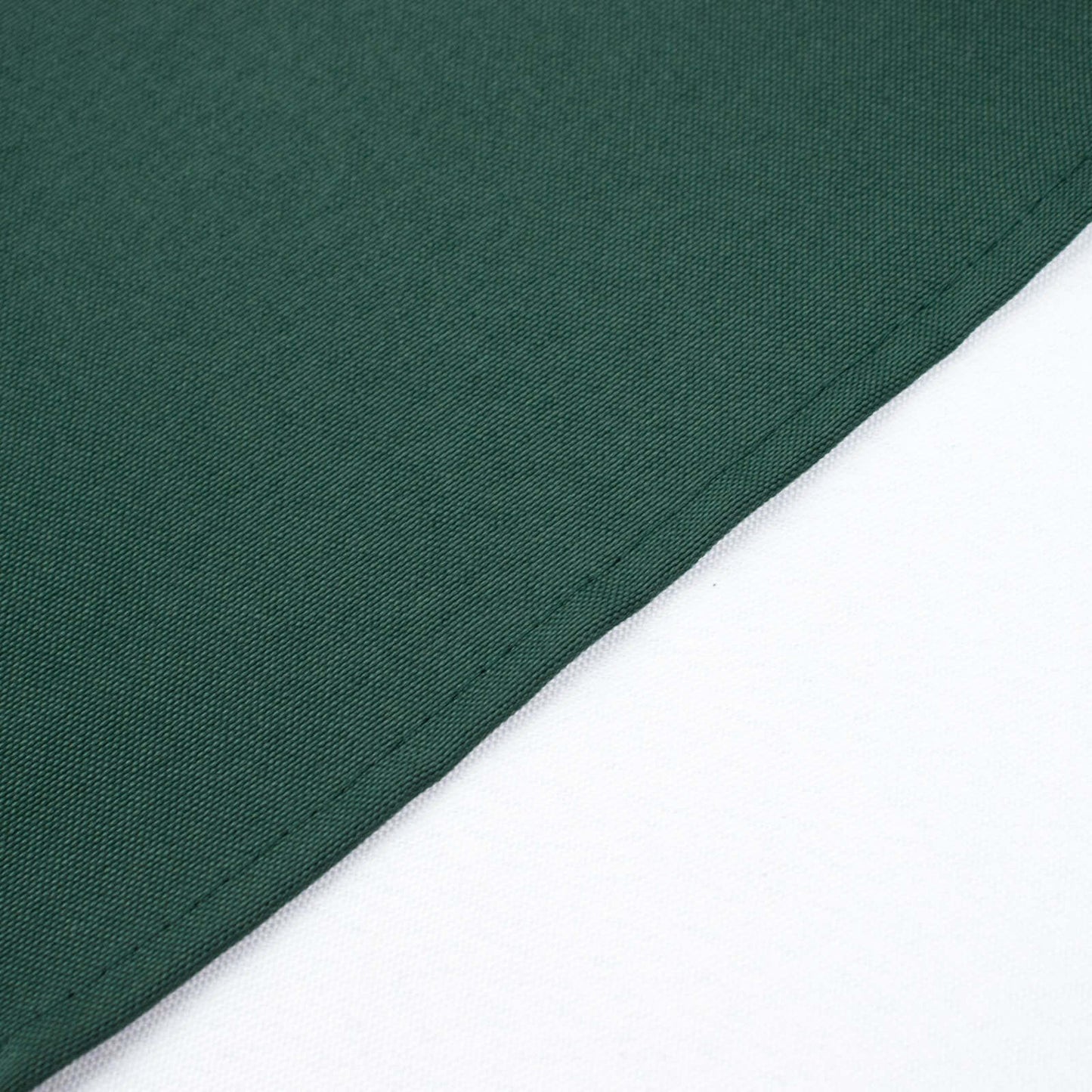 5 Pack Premium Polyester 20"x20" Napkins Hunter Emerald Green - Wrinkle-Resistant & Durable Dinner Napkins