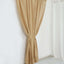 8ftx8ft Natural Jute Faux Burlap Event Curtain Drapes With Rod Pockets, Rustic Photography Backdrop Event Panel