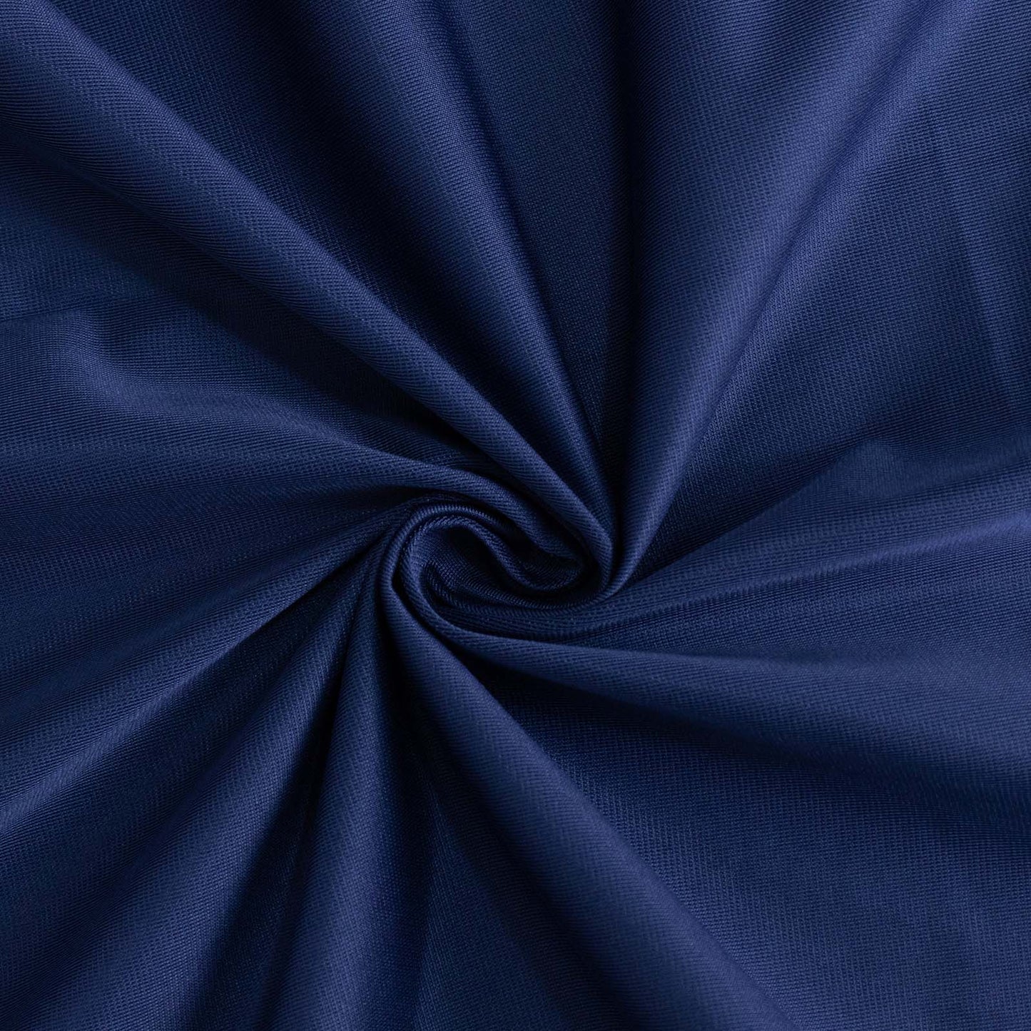 Scuba Rectangular 90"x132" Tablecloth Navy Blue - Wrinkle Free, Stain Resistant & Seamless Table Cover