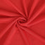Stretch Spandex 96"x30" Rectangle Table Cover Red with Curved Open Back Design Tailored Professional Look