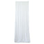 White Scuba Polyester Ceiling Drape Backdrop Curtain Panel, Commercial Grade Fire Retardant Wrinkle Free Draping Fabric With Rod Pockets - 5ftx20ft