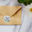 500Pcs 1.5" Thank You Black Print and Floral Design Stickers Roll, DIY Envelope Seal Labels - Round Assorted Designs