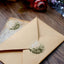 500Pcs 1.5" Thank You White Text With Natural Greenery Stickers Roll DÃ©cor Labels and Seals for DIY Envelope - Round