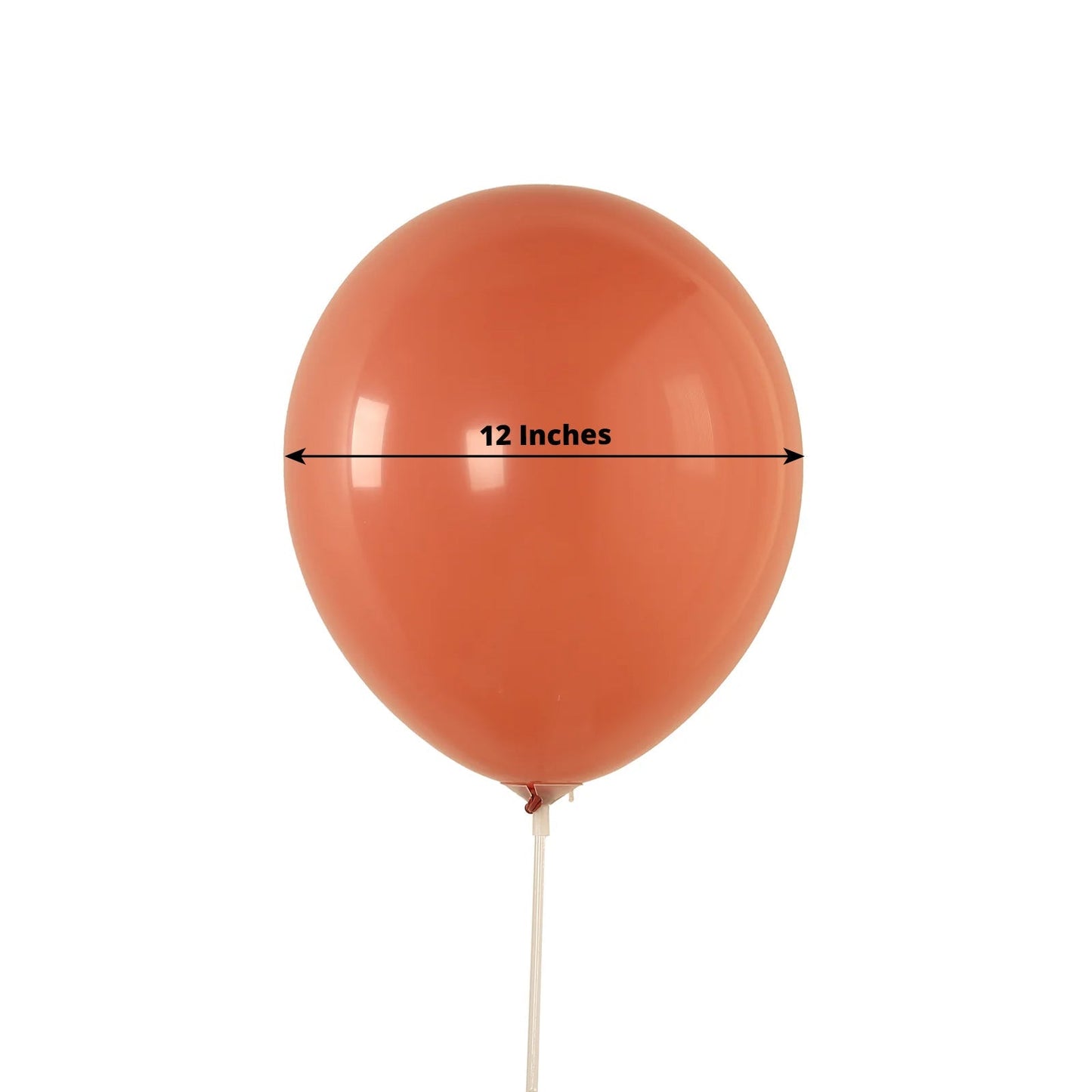 50 Pack Matte Pastel Dusty Rose Biodegradable Balloons 12", Round Eco-friendly Thick Latex Party Balloons