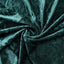 Hunter Emerald Green Crushed Velvet Backdrop Curtain â€“ 8ft x 8ft Event Drape with Rod Pocket, Privacy Panel for Photo Booths & Events