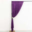 Purple Crushed Velvet Backdrop Curtain â€“ 8ft x 8ft Event Drape with Rod Pocket, Privacy Panel for Photo Booths & Events