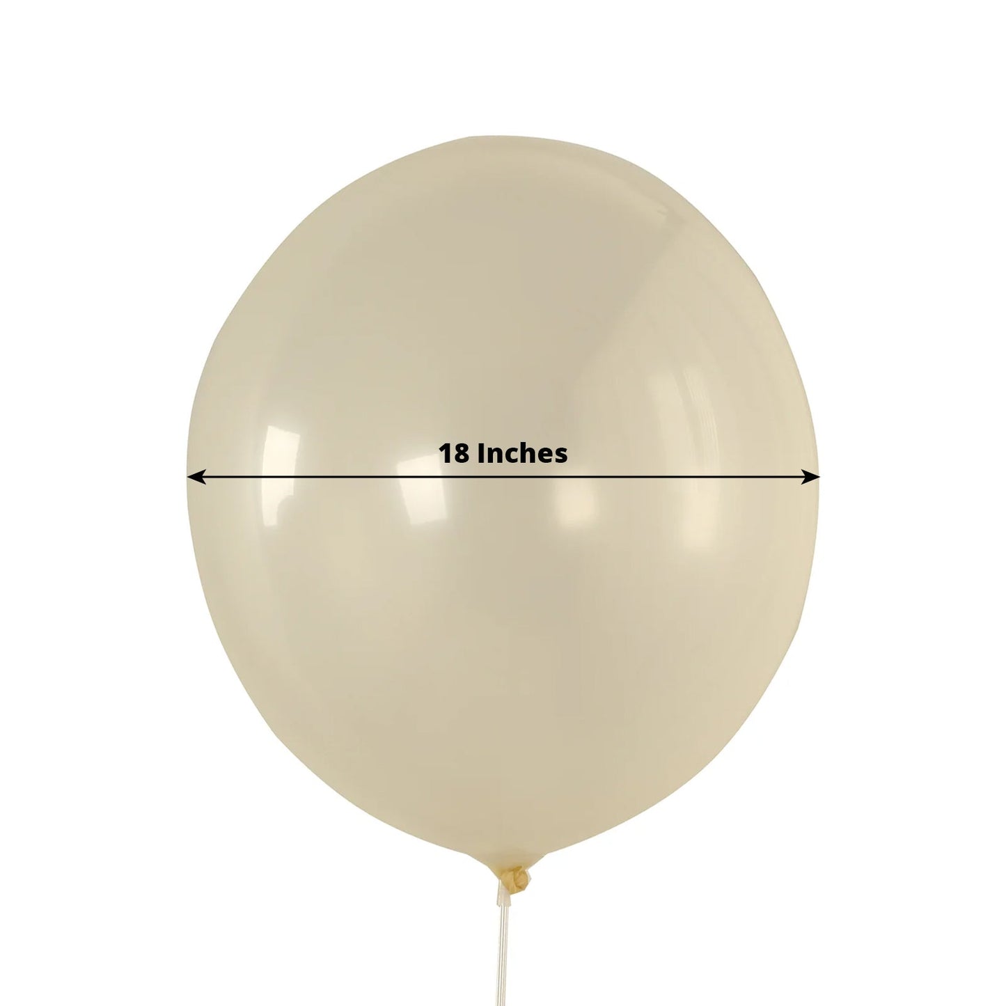 10 Pack Clear Biodegradable Balloons, 18" Thickened Extra Strong Eco-friendly Latex Helium Party Balloons