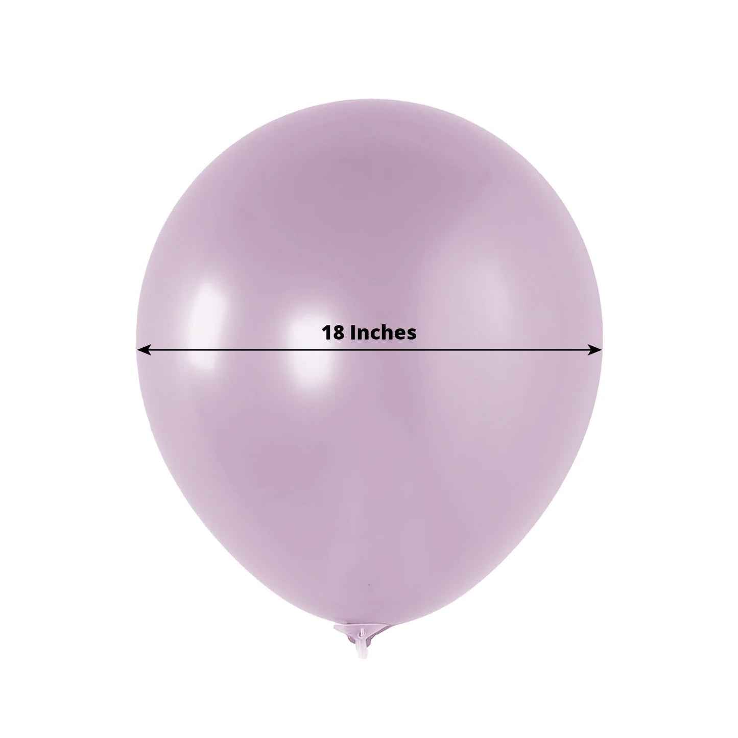 10 Pack Lavender Lilac Biodegradable Balloons, 18" Thickened Extra Strong Eco-friendly Latex Helium Party Balloons
