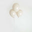 25 Pack 12" Matte Pastel Beige Helium Air Latex Party Balloons