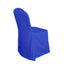 Polyester Slip On Banquet Chair Covers Royal Blue - Stain-Resistant Reusable Durable Fabric