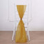5 Pack Chiffon Chair Sashes Mustard Yellow - Soft & Lightweight Designer Chair Bows 22"x78"