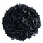 4 Pack 7" Black Artificial Silk Hydrangea Kissing Flower Balls