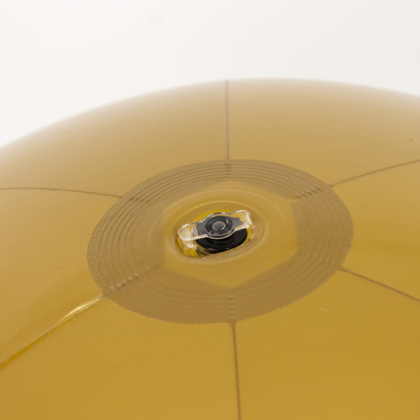 2 Pack 20" Inflatable Gold Decorative Balls - Round Vinyl Pool and Party Balls, Lightweight & Fun