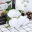 31" 24Pcs White Long Stem Artificial Silk Roses Flowers