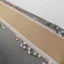 30ft Natural Jute Burlap Aisle Runner with White Floral Lace Borders