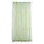 2 Pack Sage Green Sheer Chiffon Event Curtain Drapes, Durable Flame Resistant Organza Backdrop Event Panels With Rod Pockets - 10ftx10ft