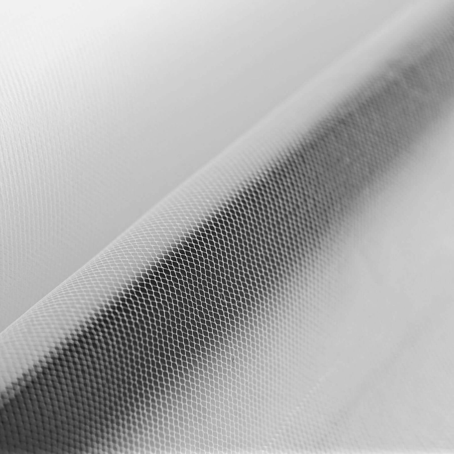 18"x100 Yards White Tulle Fabric Bolt, Sheer Fabric Spool Roll For Crafts