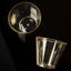 12-Pack Plastic Party Glasses Gold Glittered - Sparkly Disposable Cups for Events 9oz