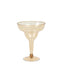 20-Pack Plastic Margarita Glasses Amber Gold - Sturdy Disposable Glasses for Pina Coladas 10oz