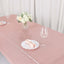 Sequin 60"x126" Rectangle Tablecloth Rose Gold - Glittering Finish Table Cover