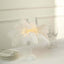 Table Lamp Ostrich Feather Design White LED Battery Operated - Cordless Wedding Centerpiece 15"