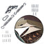 Triangle Stainless Steel Sun Shade Sail Installation Hardware Kit