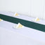 Satin 12"x108" Table Runner Hunter Emerald Green - Stylish Table Linen
