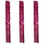 Metallic Fuchsia Foil Fringe Hanging Curtain Column