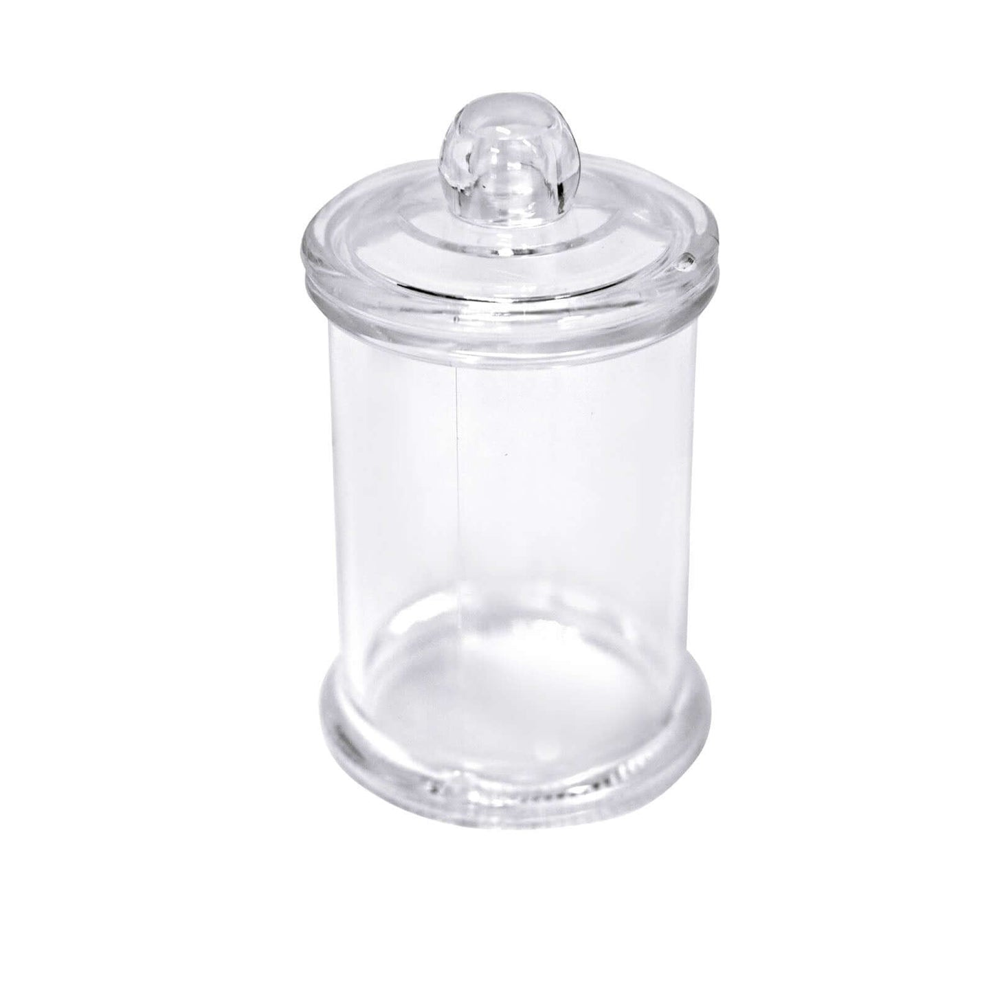 12-Pack Candy Jars Disposable Design with Clear Lids - Plastic Goodie Containers for Parties 3.5"