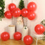 10 Pack Red Biodegradable Balloons, 18" Thickened Extra Strong Eco-friendly Latex Helium Party Balloons