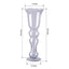 4-Pack Glass Trumpet Vases Pilsner Curved Design Clear - Stylish Flower Centerpieces for Events 20"