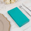 50-Pack Paper Napkins Turquoise - Soft Disposable 2-Ply Dinner Napkins for Weddings