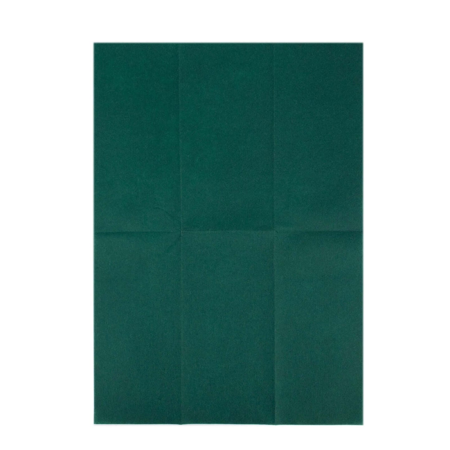 20 Pack Linen-Like Paper 8.5"x4" Napkins Hunter Emerald Green - Highly Absorbent & Disposable Airlaid Guest Towels