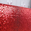 Sequin 90"x156" Rectangle Tablecloth Red - Seamless Twinkling Table Cover