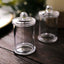 12-Pack Candy Jars Disposable Design with Clear Lids - Plastic Goodie Containers for Parties 3.5"