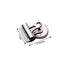 4 Pack 7.5oz Capacity Stainless Steel Heavy Duty Magnet Clips, Silver Refrigerator Bulldog Clips