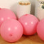 5 Pack Large Matte Pastel Pink Biodegradable Balloons, 36" Round Eco-friendly Thickened Latex Party Balloons