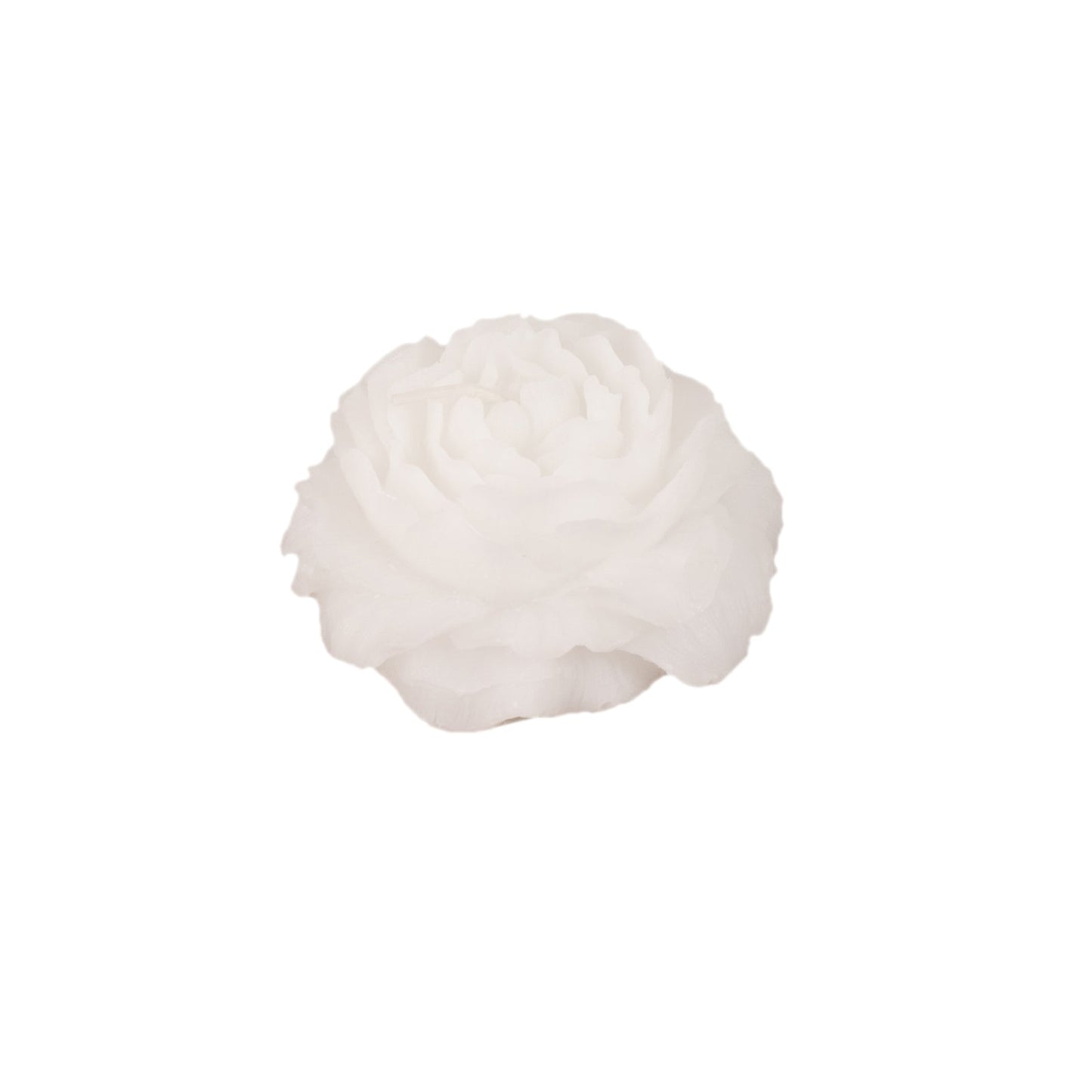 5-Pack Scented Candles Floating Peony Flower Design White Wax - Decorative Party Favors with Individual Gift Boxes & Ribbons 3"