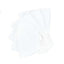 30 Pack 3 Ply White Cotton Face Mask, Reusable Fabric Masks With Soft Ear Loops