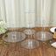 4-Tier Acrylic XL Cake Stand Set Clear - Assorted Sizes for Buffet Party Tables