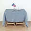 Satin 72"x72" Table Overlay Square Tablecloth Dusty Blue - Smooth Finish Table Cover