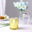 6-Pack Mercury Glass Candle Holders Gold with Honeycomb Design - Votive Candle Containers 3"
