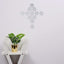 12 Pack Hexagon Acrylic Mirror Wall Stickers, 3" Removable Wall Decals For Home Decor